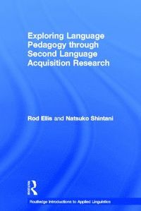 bokomslag Exploring Language Pedagogy through Second Language Acquisition Research