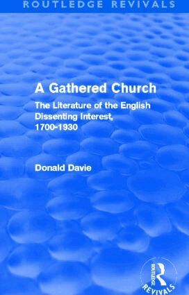 Donald Davie - Gathered Church, Häftad