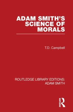 bokomslag Adam Smith's Science of Morals