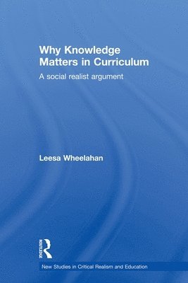 Why Knowledge Matters in Curriculum 1