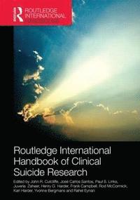 bokomslag Routledge International Handbook of Clinical Suicide Research