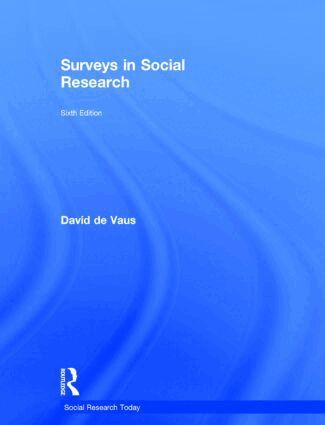 David De Vaus, David de Vaus - Surveys In Social Research, Inbunden