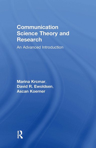 bokomslag Communication Science Theory and Research