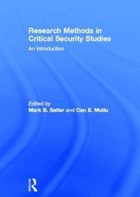 bokomslag Research Methods in Critical Security Studies