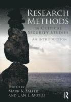 bokomslag Research Methods in Critical Security Studies