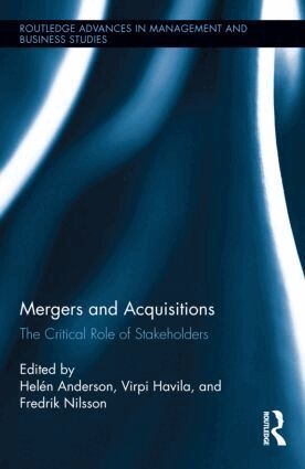 Helén Anderson, Virpi Havila, Fredrik Nilsson - Mergers and Acquisitions, Inbunden