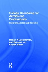 bokomslag College Counseling for Admissions Professionals