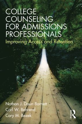 bokomslag College Counseling for Admissions Professionals