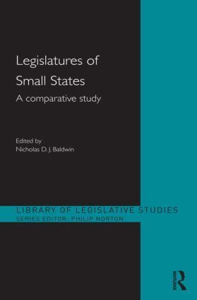 Nicholas Baldwin - Legislatures of Small States, Inbunden