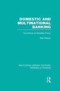 bokomslag Domestic and Multinational Banking (RLE Banking & Finance)