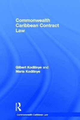 bokomslag Commonwealth Caribbean Contract Law