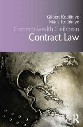 Gilbert Kodilinye, Maria Kodilinye - Commonwealth Caribbean Contract Law, Häftad