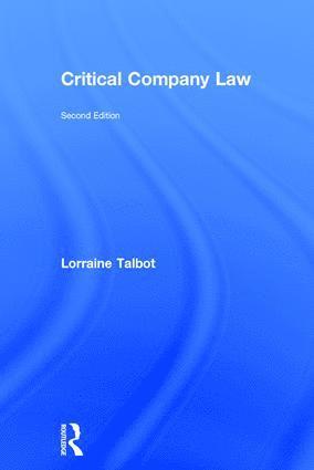 bokomslag Critical Company Law