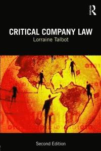 bokomslag Critical Company Law