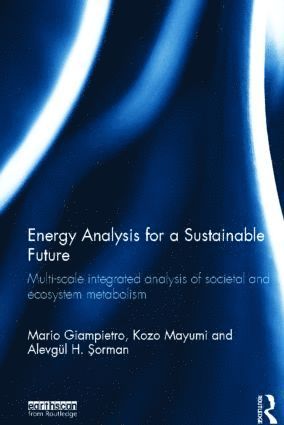 Energy Analysis for a Sustainable Future 1