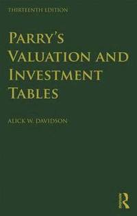 bokomslag Parry's Valuation and Investment Tables
