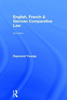 bokomslag English, French & German Comparative Law