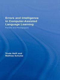 bokomslag Errors and Intelligence in Computer-Assisted Language Learning