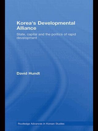 David Hundt - Korea's Developmental Alliance, Häftad