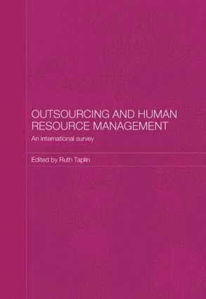 bokomslag Outsourcing and Human Resource Management