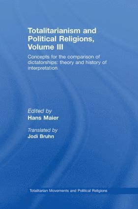 Totalitarianism and Political Religions Volume III 1