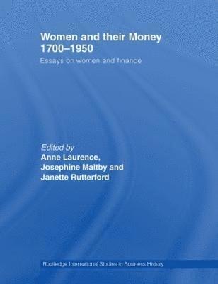 bokomslag Women and Their Money 1700-1950