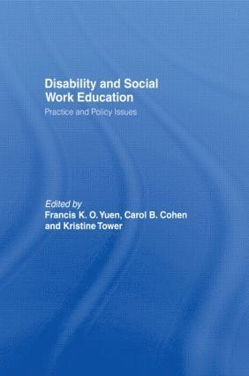 bokomslag Disability and Social Work Education