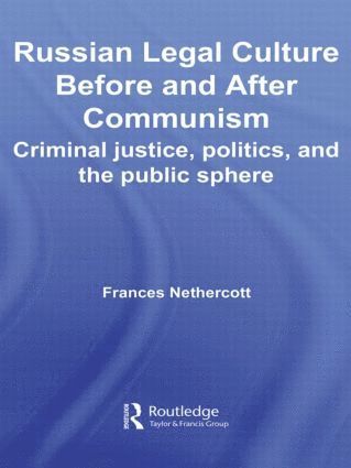 bokomslag Russian Legal Culture Before and After Communism