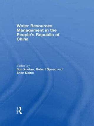 bokomslag Water Resources Management in the People's Republic of China