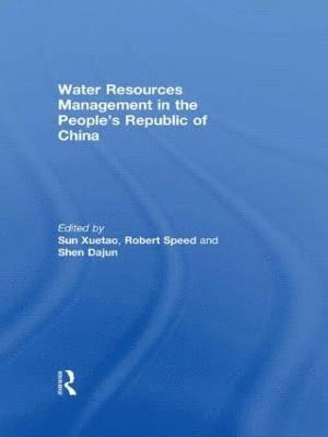 Water Resources Management in the People's Republic of China 1