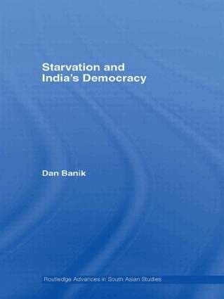 Dan Banik - Starvation and India's Democracy, Häftad