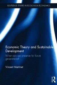 bokomslag Economic Theory and Sustainable Development