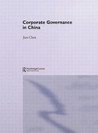 Corporate Governance in China 1