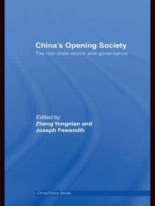 Zheng Yongnian, Joseph Fewsmith - China's Opening Society, Häftad