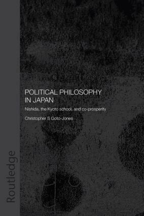 Christopher Goto-Jones - Political Philosophy in Japan, Häftad