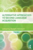 bokomslag Alternative approaches to second language acquisition