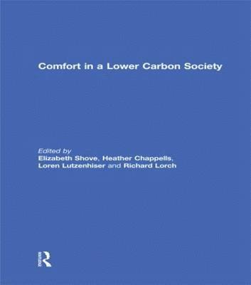 Comfort in a Lower Carbon Society 1