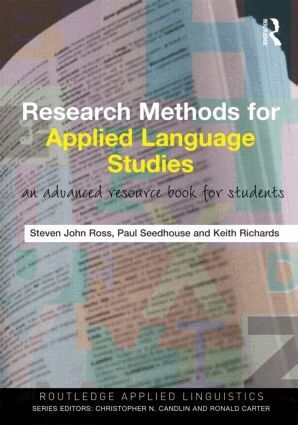 Keith Richards, Steven John Ross, Paul Seedhouse - Research Methods for Applied Language Studies, Häftad