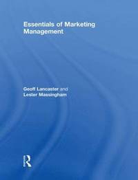 bokomslag Essentials of Marketing Management