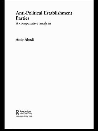 Amir Abedi - Anti-Political Establishment Parties, Häftad