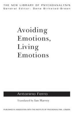 Avoiding Emotions, Living Emotions 1