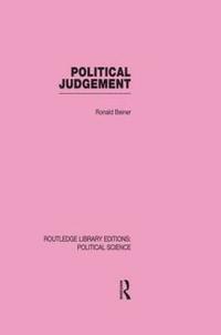 bokomslag Political Judgement (Routledge Library Editions: Political Science Volume 20)