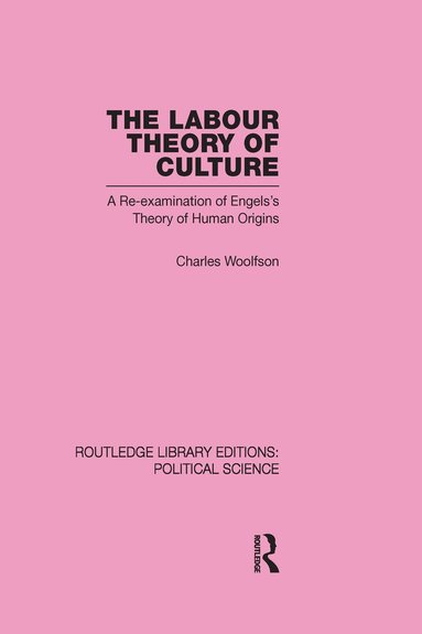 bokomslag Labour Theory of Culture Routledge Library Editions: Political Science Volume 42