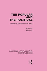 bokomslag Popular and the Political Routledge Library Editions: Political Science Volume 43