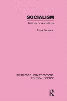 Socialism National or International 1