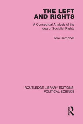 bokomslag Left and Rights Routledge Library Editions: Political Science Volume 50
