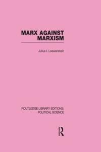 bokomslag Marx Against Marxism