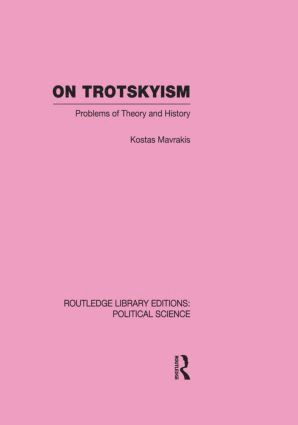 bokomslag On Trotskyism (Routledge Library Editions: Political Science Volume 58)
