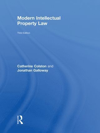 bokomslag Modern Intellectual Property Law