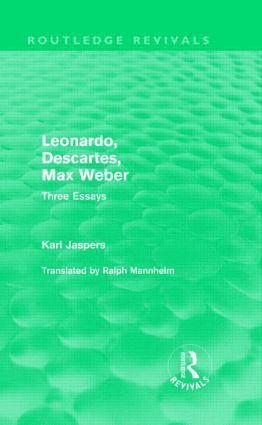 bokomslag Leonardo, Descartes, Max Weber (Routledge Revivals)